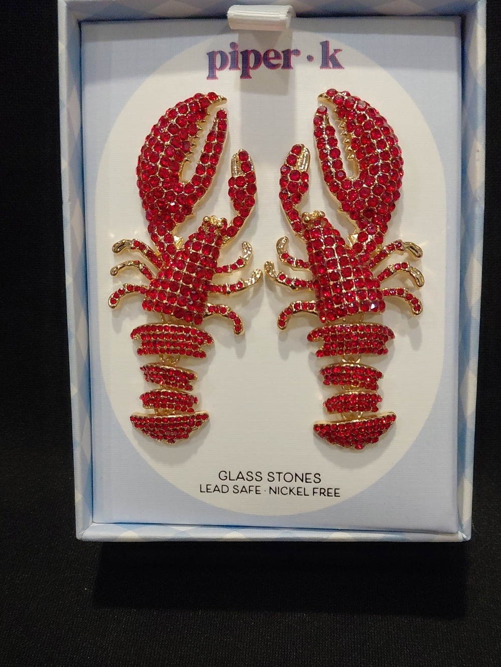 Piper K Lobster Earrings